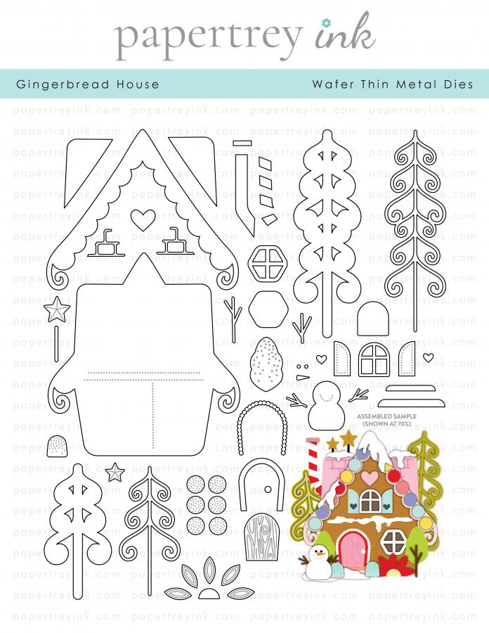 Gingerbread House Die
