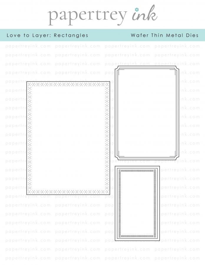 Love to Layer: Rectangles Die