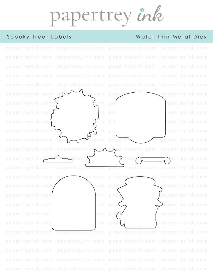 Spooky Treat Labels Die