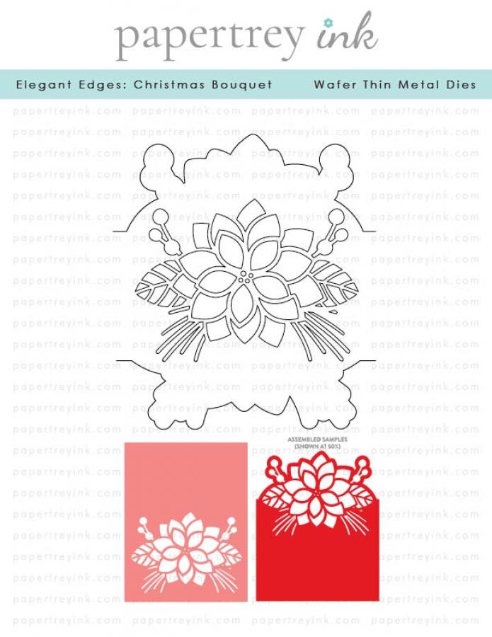 Elegant Edges: Christmas Bouquet Die
