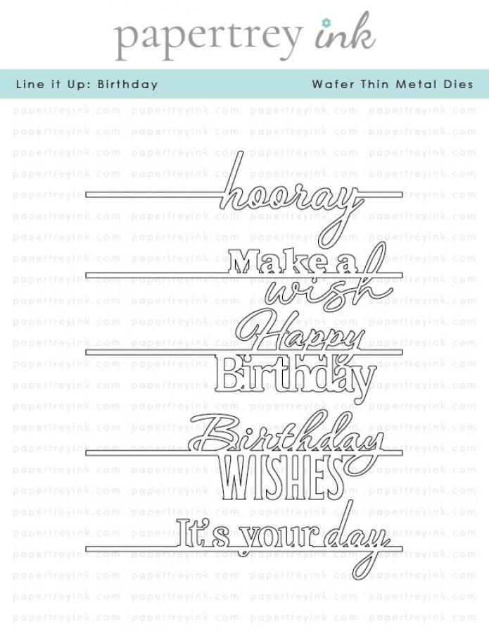 Line it Up: Birthday