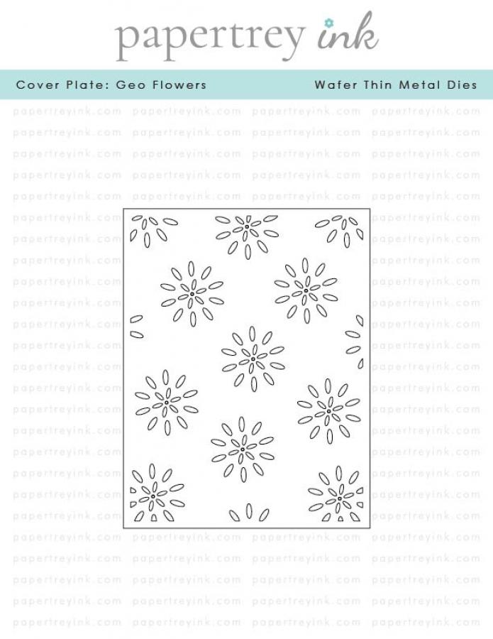 Cover Plate: Geo Flowers