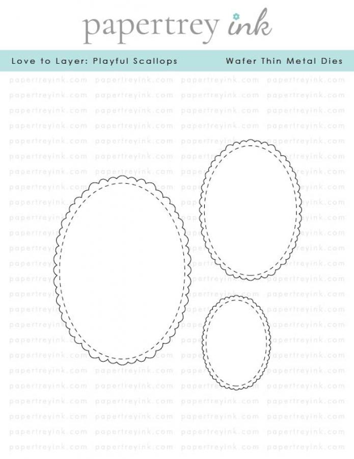 Love to Layer: Playful Scallops Die