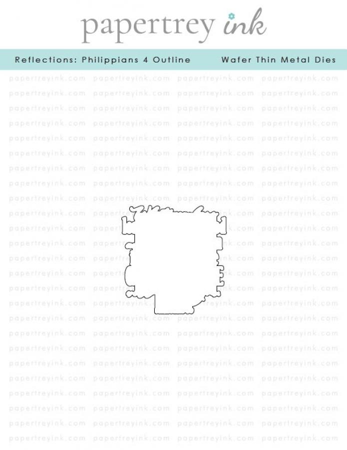 Reflections: Philippians 4 Outline Die
