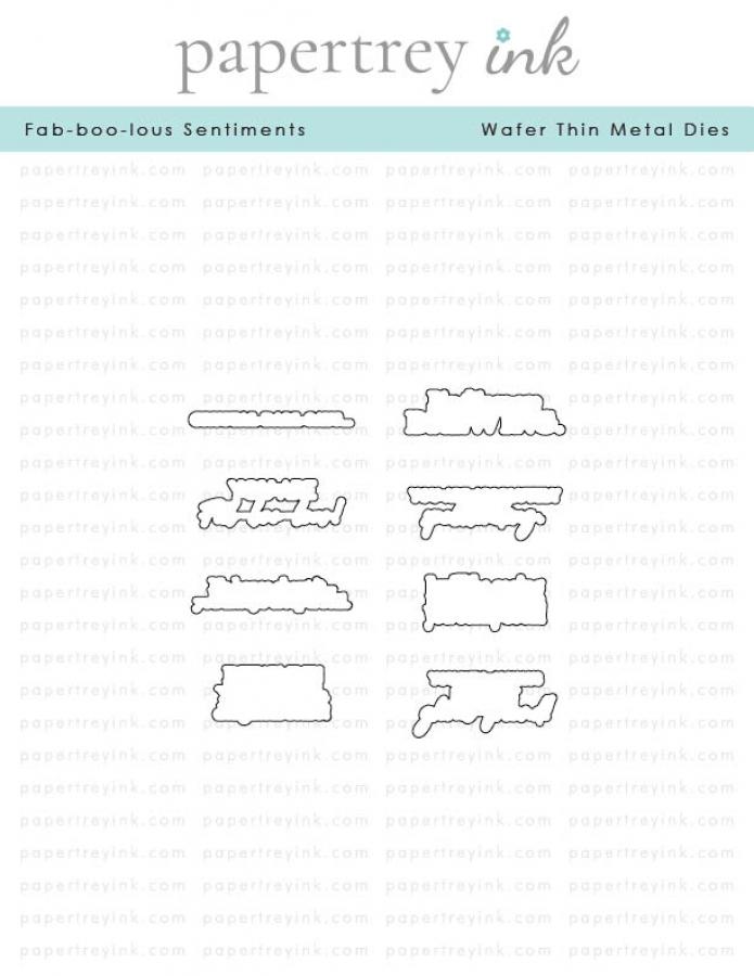 Fab-boo-lous Sentiments Die