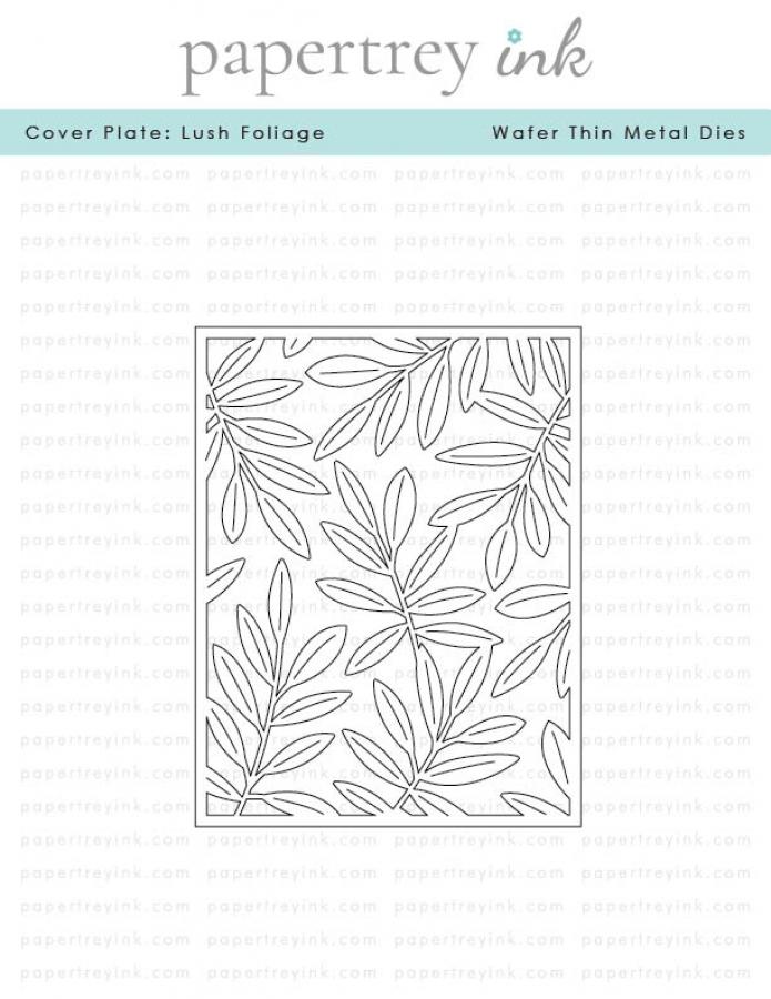 Cover Plate: Lush Foliage Die