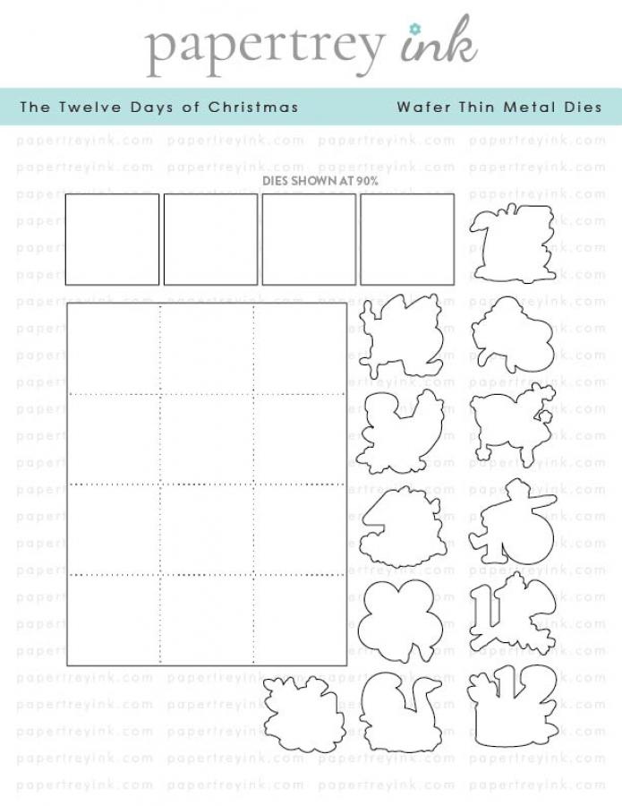 The Twelve Days of Christmas Die
