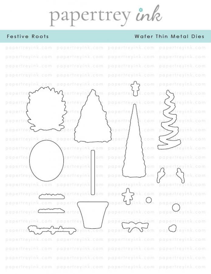 Festive Roots Die