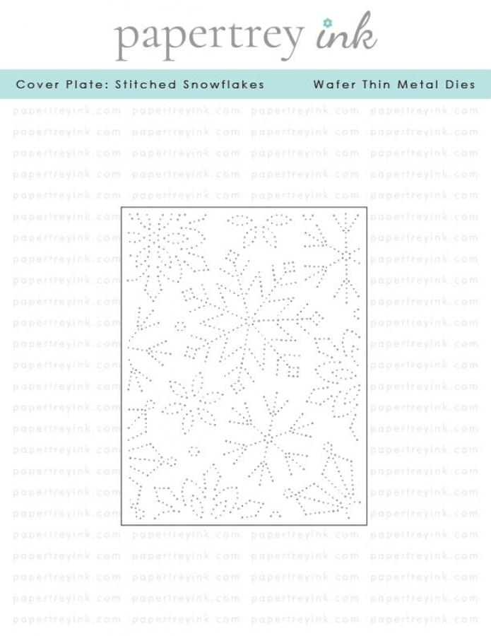 Cover Plate: Stitched Snowflakes Die