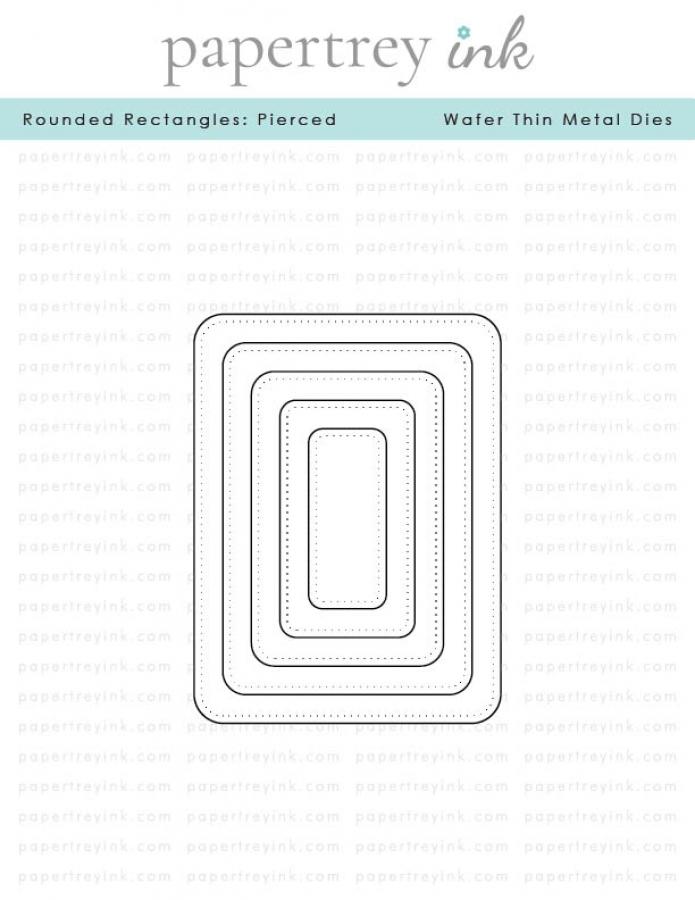 Rounded Rectangles: Pierced Die