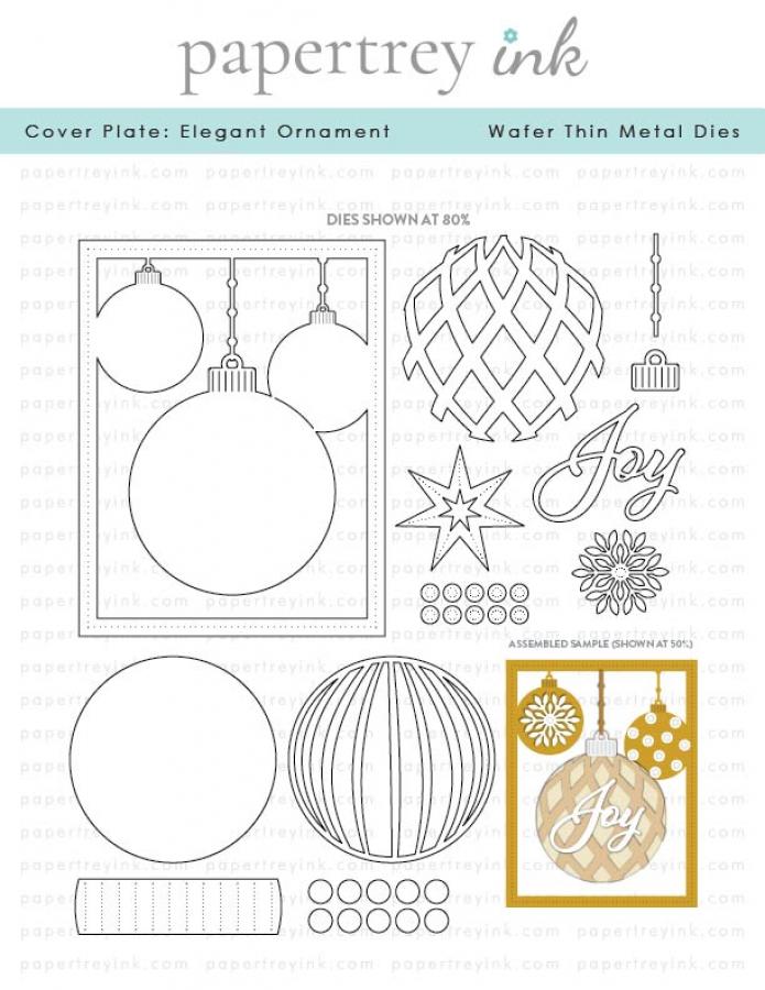 Cover Plate: Elegant Ornament Die