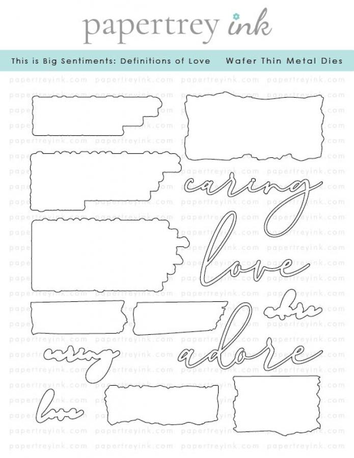 This is Big Sentiments: Definitions of Love Die