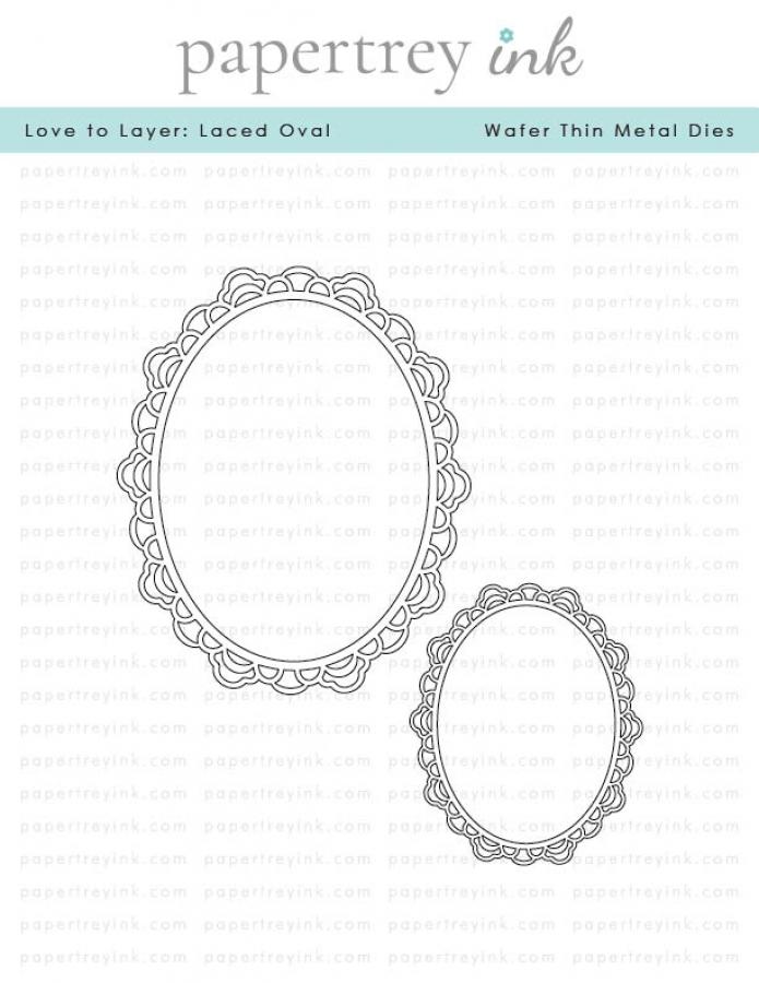 Love to Layer: Laced Oval Die