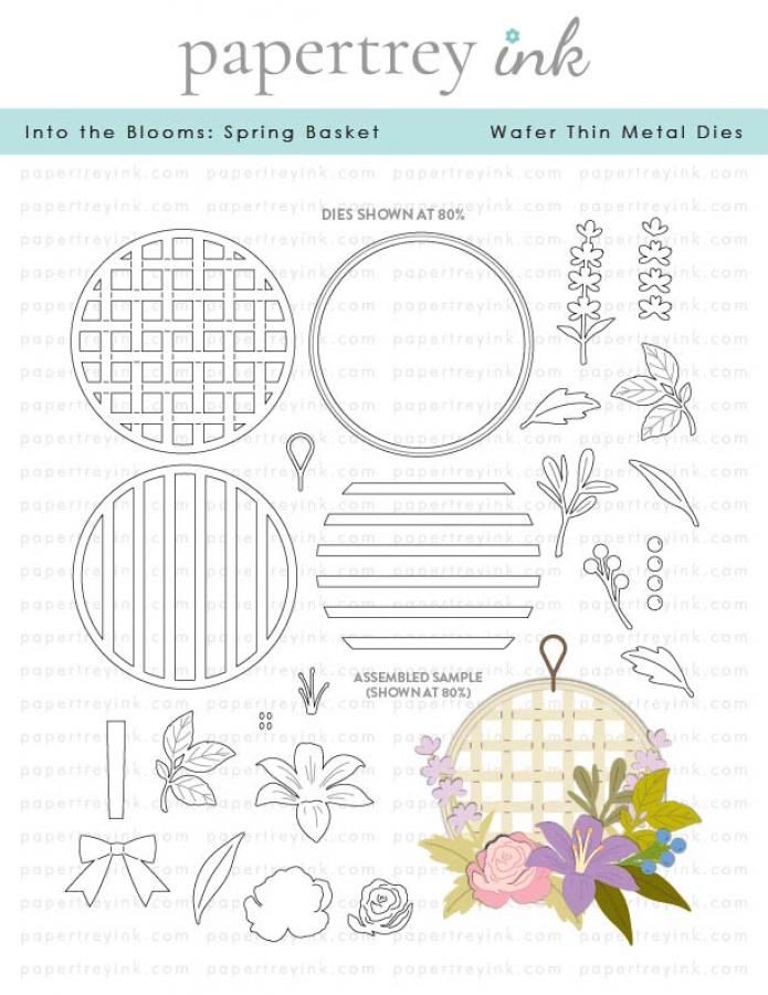 Into the Blooms: Spring Basket Die