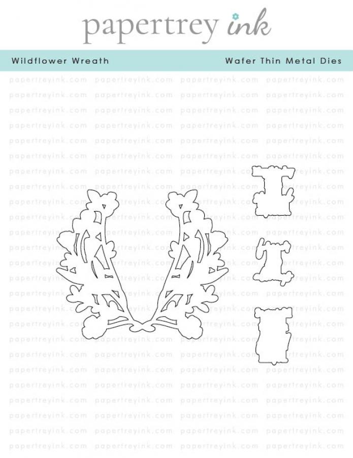 Wildflower Wreath Die