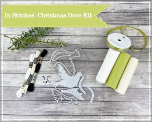 In Stitches: Christmas Dove Kit