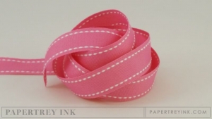 Hibiscus Burst 5/8" Saddle Stitch Ribbon (5 yards) Hibiscus Burst 5/8" Saddle Stitch Ribbon (5 yards)