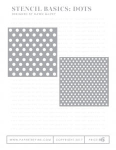 Stencil Basics: Dots Stencil Collection (set of 2)