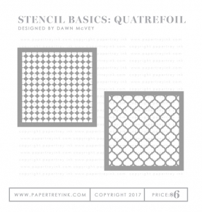 Stencil Basics: Quatrefoil Stencil Collection (set of 2)
