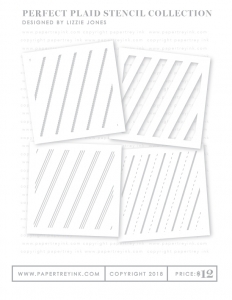 Perfect Plaid Stencil Collection (set of 4)