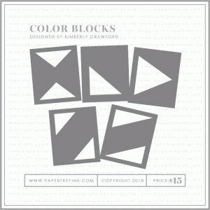 Color Blocks Stencil Collection (set of 5)