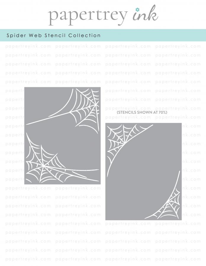 Spider Web Stencil Collection (set of 2)