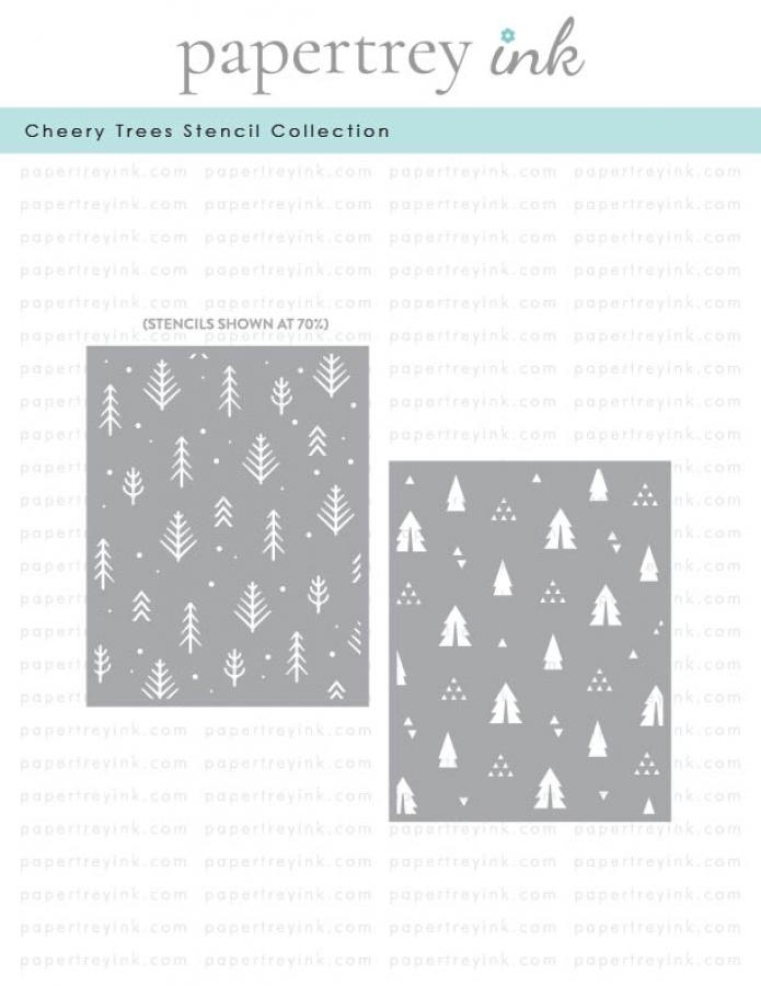 Cheery Trees Stencil Collection (set of 2)