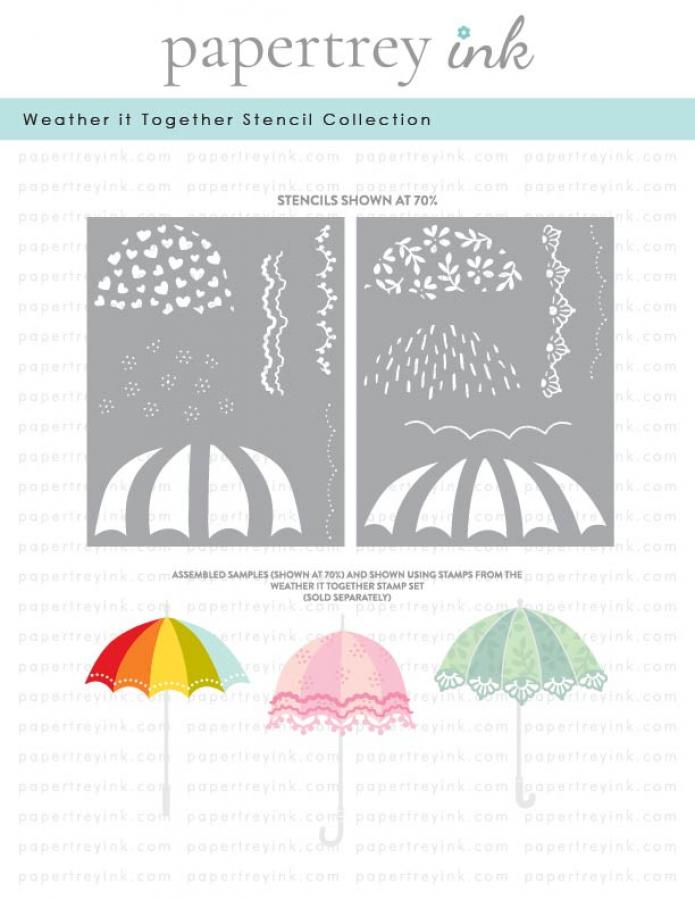 Weather it Together Stencil Collection (set of 2)