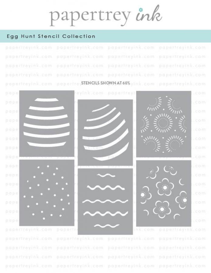 Egg Hunt Stencil Collection (set of 6)