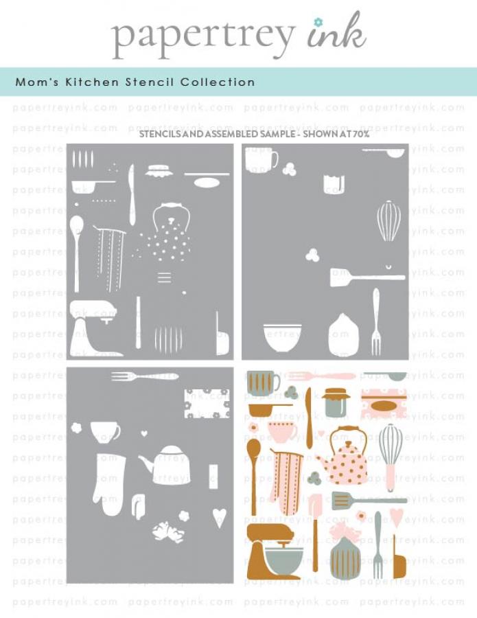 Mom's Kitchen Stencil Collection (set of 3)