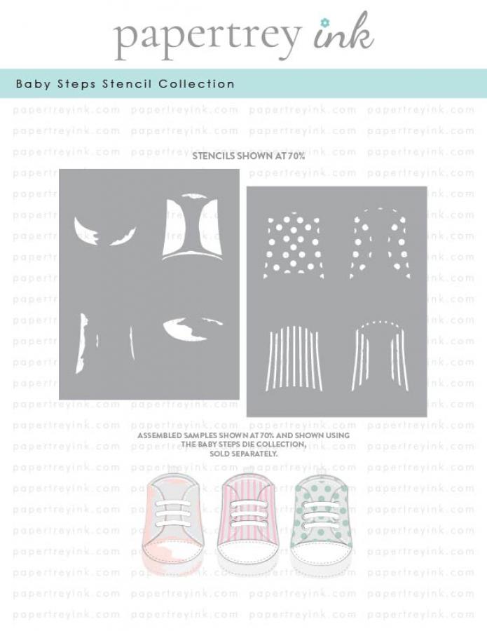 Baby Steps Stencil Collection (set of 2)