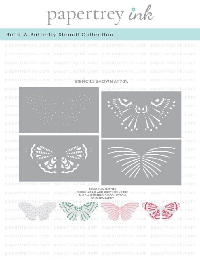 Build-A-Butterfly Stencil Collection (set of 4)