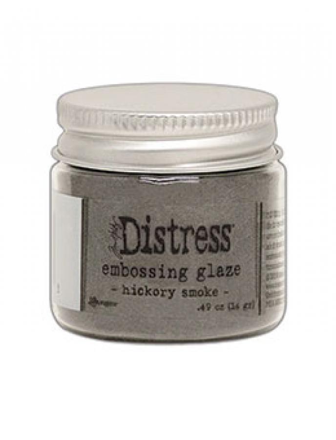 Distress Embossing Glaze - Hickory Smoke