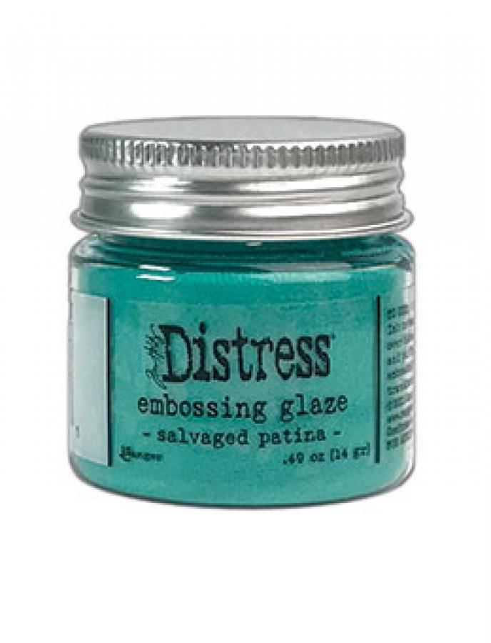 Distress Embossing Glaze - Salvaged Patina