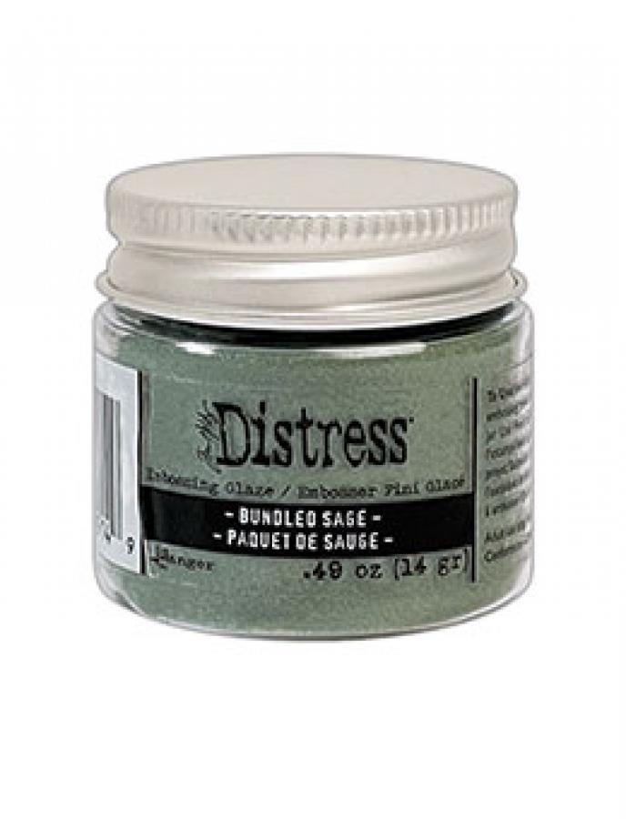 Distress Embossing Glaze - Bundled Sage