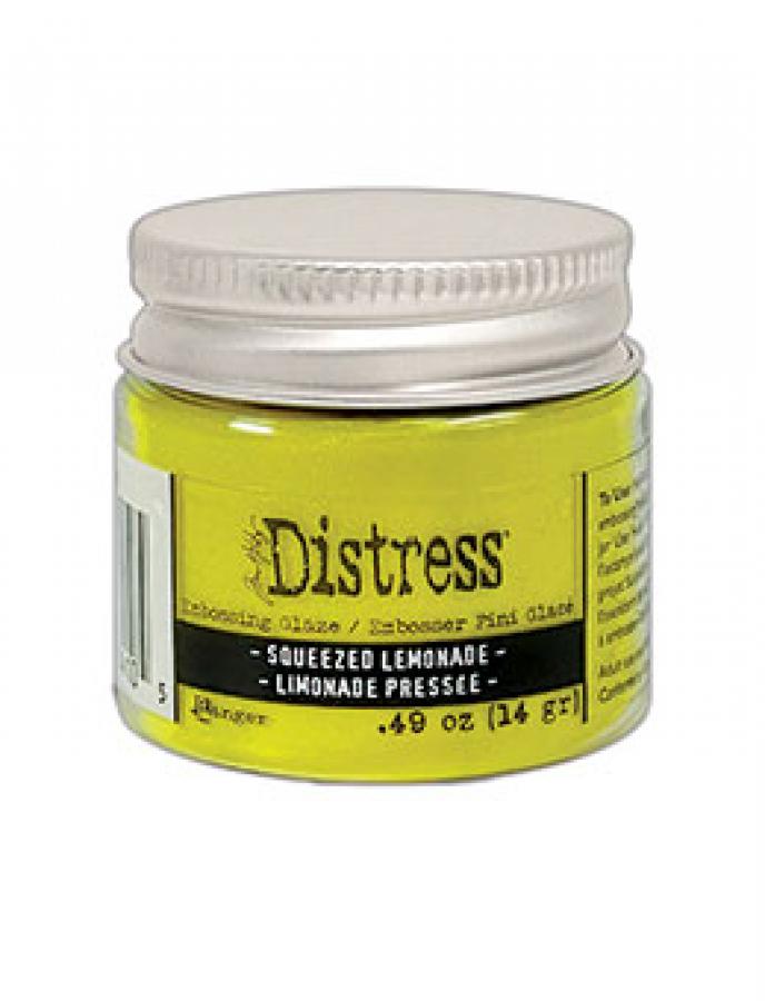 Distress Embossing Glaze - Squeezed Lemonade