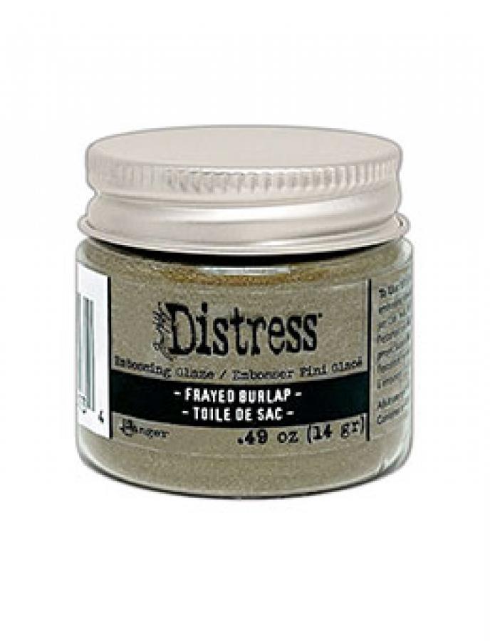 Distress Embossing Glaze - Frayed Burlap