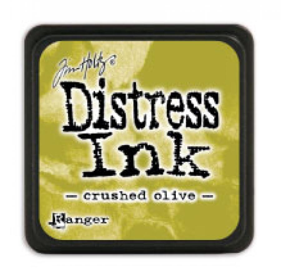 Tim Holtz Distress Mini Ink Pad Crushed Olive
