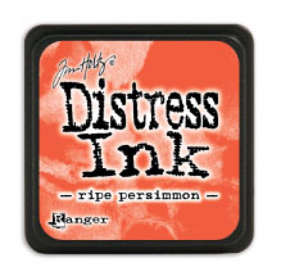 Tim Holtz Distress Mini Ink Pad Ripe Persimmon