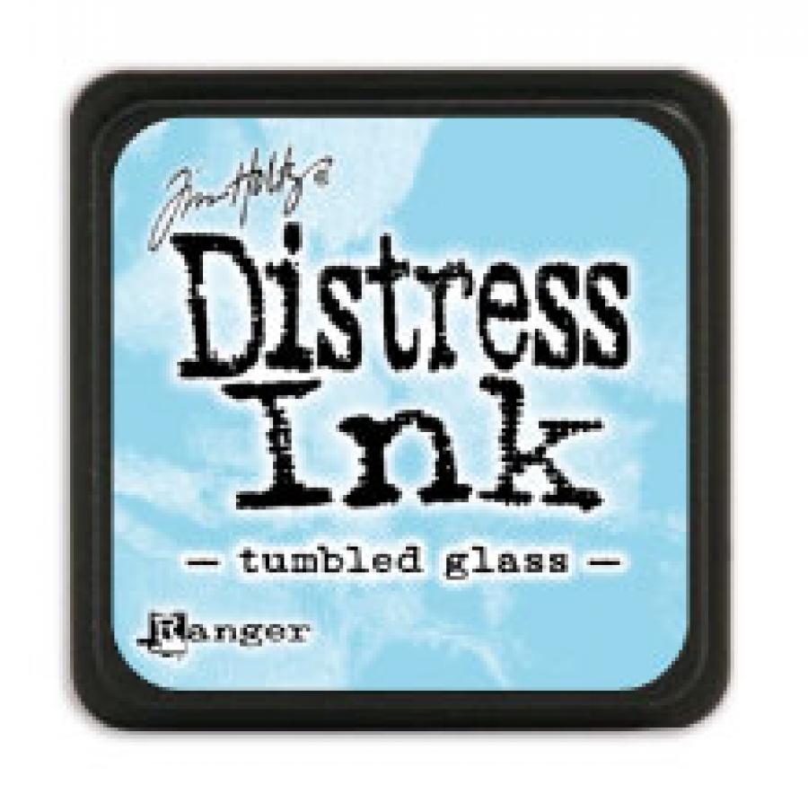 Tim Holtz Distress Mini Ink Pad Tumbled Glass