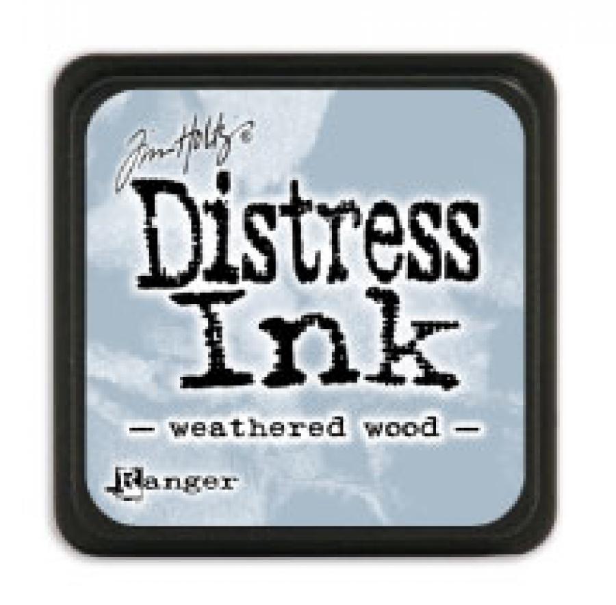 Tim Holtz Distress Mini Ink Pad Weathered Wood