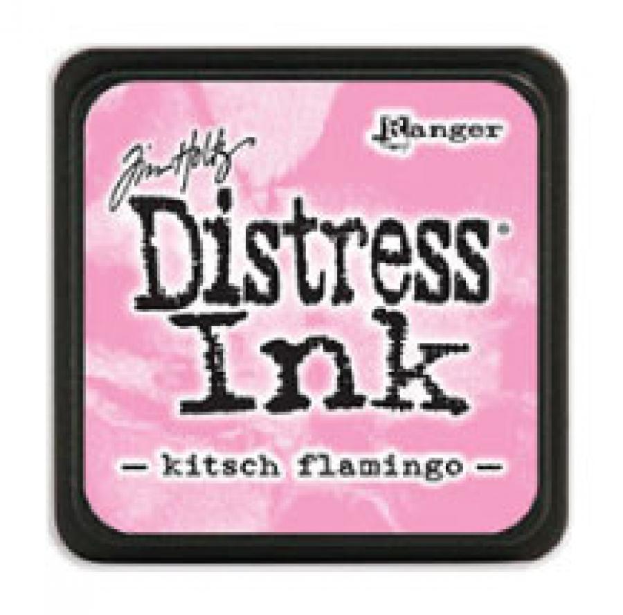 Tim Holtz Distress Mini Ink Pad Kitsch Flamingo