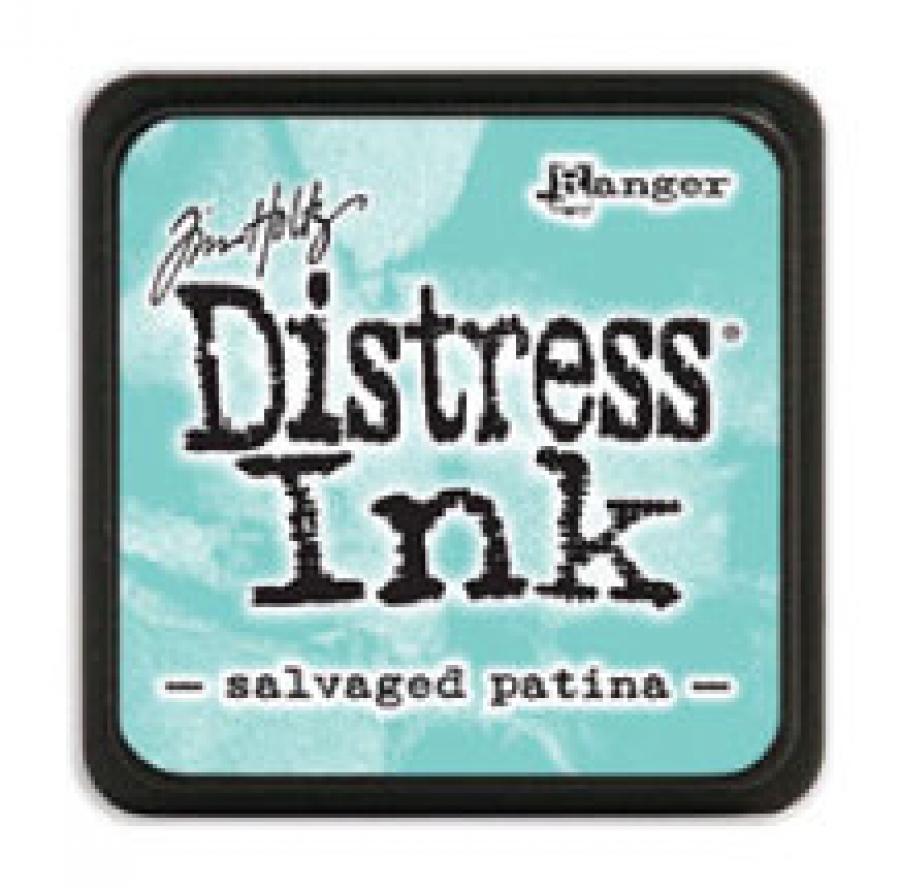 Tim Holtz Distress Mini Ink Pad Salvaged Patina