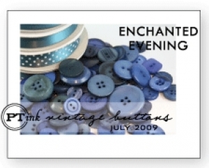 Enchanted Evening Vintage Buttons