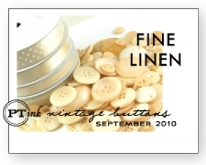 Fine Linen Vintage Buttons