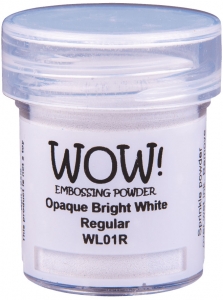 Wow Embossing Powder - Opaque Bright White