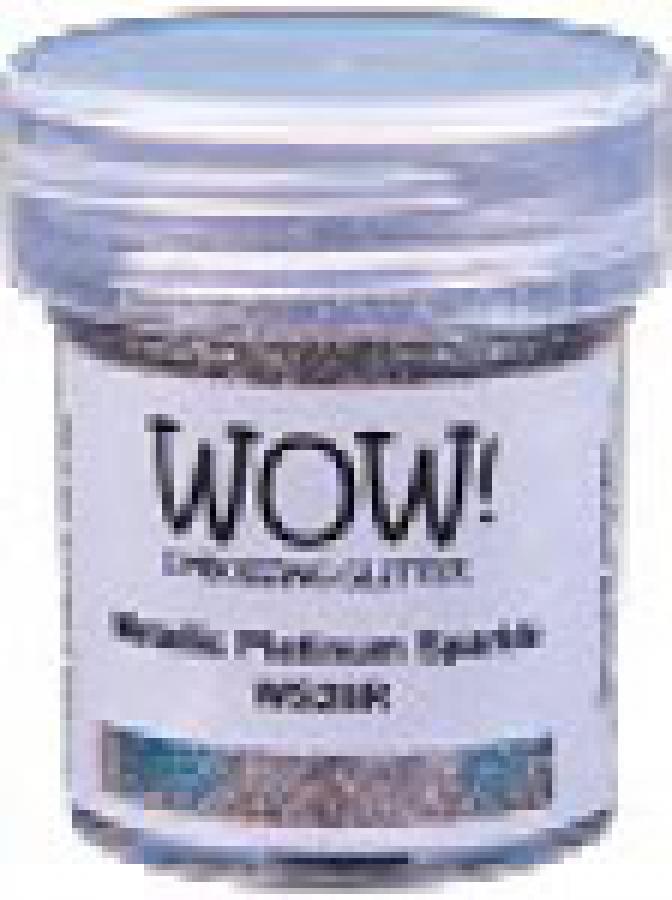 Wow Embossing Powder - Metallic Platinum Sparkle
