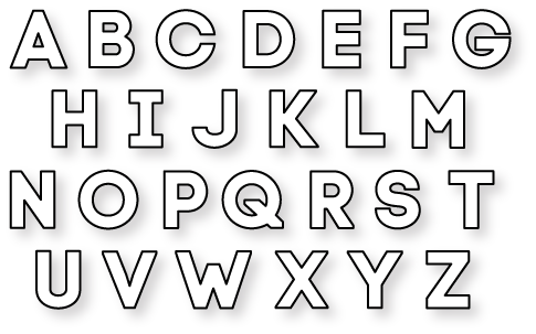 Papertrey Ink - Modern Alphabet Upper Die Collection ... Papertrey Ink - Modern Alphabet Upper Die Collection ...
