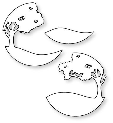 Papertrey Ink Dies Tinsel & Tag その他3種 Papertrey Ink Dies Tinsel & Tag その他3種