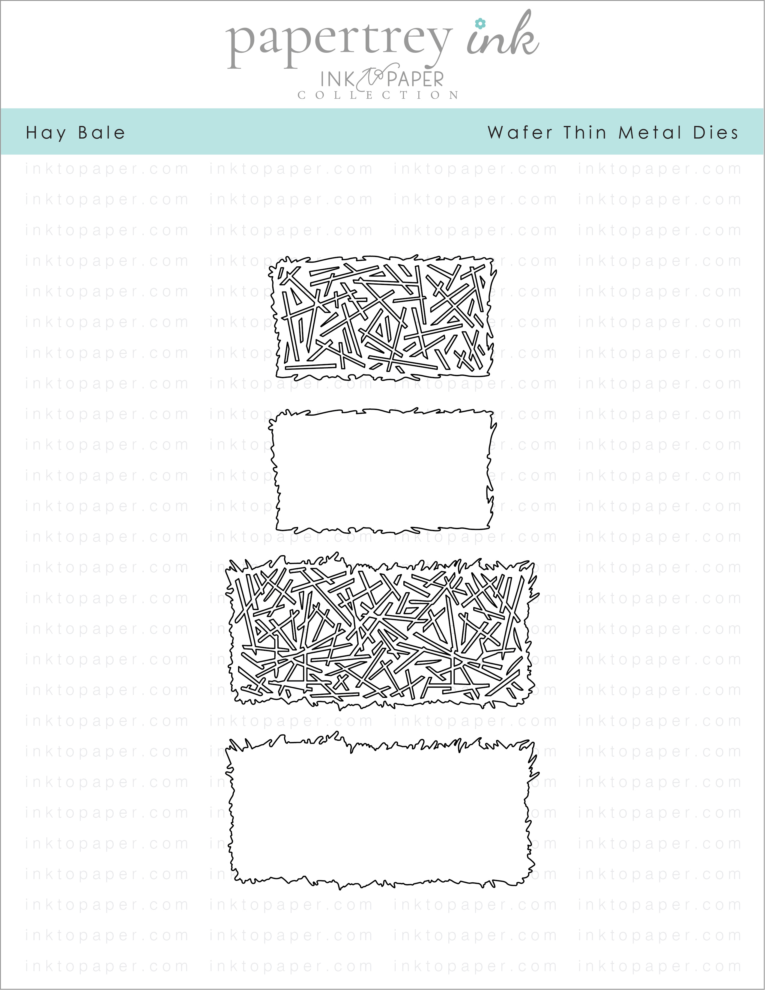 Hay Bale Die: Papertrey Ink